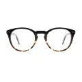 Ayliff - Oval Tortoiseshell Glasses for Men & Women